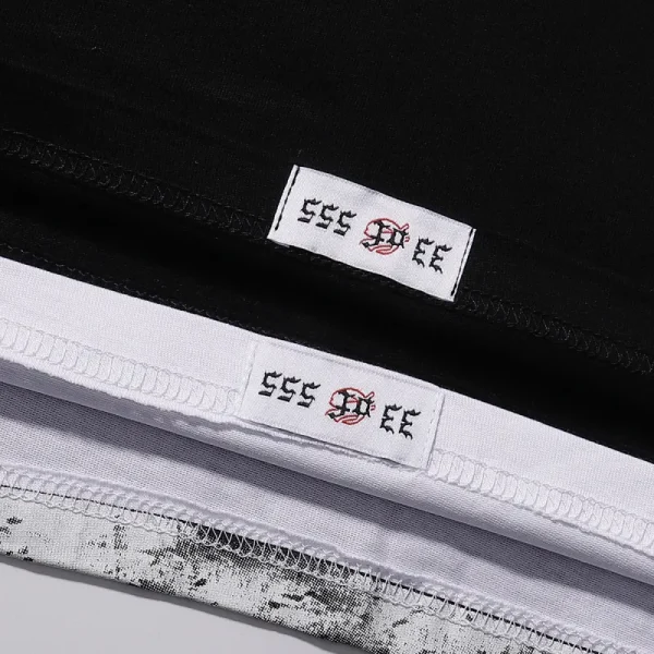 Godspeed 1969 Crew Neck T-shirt #7068 Black/White