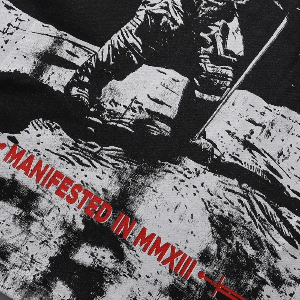 Godspeed 1969 Crew Neck T-shirt #7068 Black/White