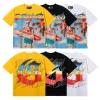 Godspeed Beach Skeleton Surfboard T-Shirt #7073 Yellow/Black/White Godspeed Beach Skeleton Surfboard T-Shirt #7073 Yellow/Black/White