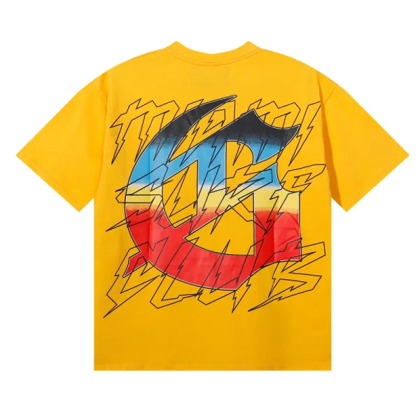 godspeed_beach_skeleton_surfboard_t_shirt__7073_yellow_black_white_1D27E8D41A51A Godspeed Beach Skeleton Surfboard T-Shirt #7073 Yellow/Black/White