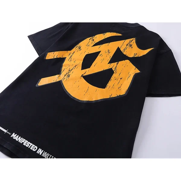 Godspeed Chrome Liberty T-Shirt #1015 Black Wash