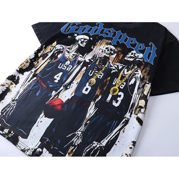 Godspeed Dream Team Tee #1023 Grey Wash