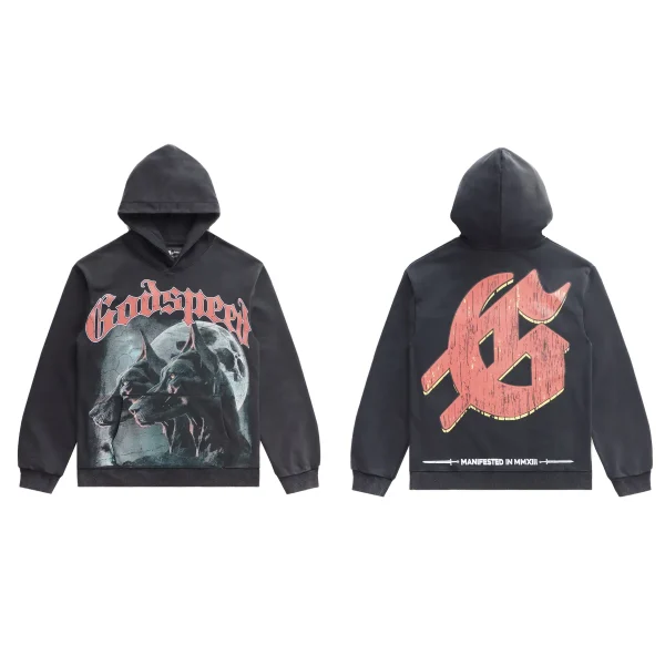 Godspeed F.T.D Hoodie #5502 Black Godspeed F.T.D Hoodie #5502 Black