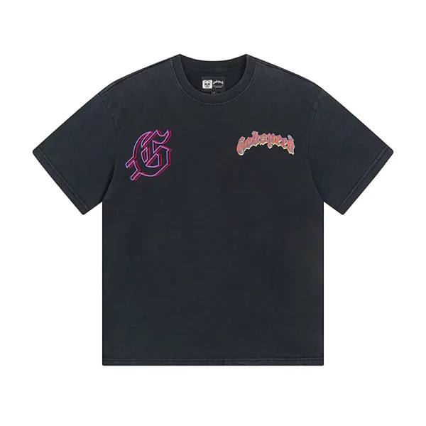 Godspeed Goldie T-Shirt #1018 Black Washed
