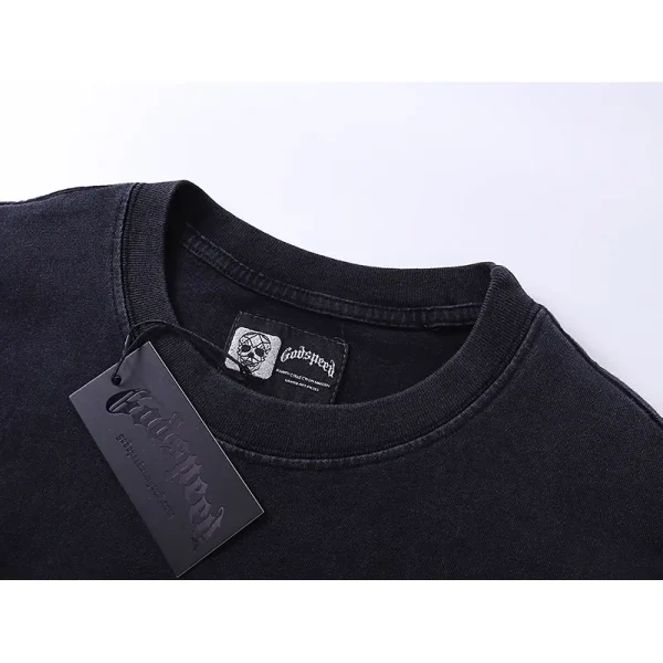 Godspeed Goldie T-Shirt #1018 Black Washed