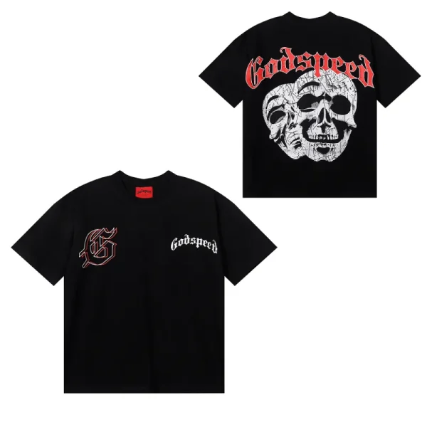 godspeed_last_laugh_t_shirt__7071_black_white_1D27E4A69F715 Godspeed Last Laugh T-shirt #7071 Black/White