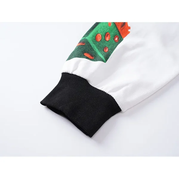 Godspeed Life’s A Gamble Long Sleeve T-shirt #3099 White/Apricot