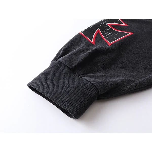 godspeed_long_lonely_road_l_s_thermal_tee__1100_black_wash_1CFC10E62371F Godspeed Long Lonely Road L/S Thermal Tee #1100 Black Wash