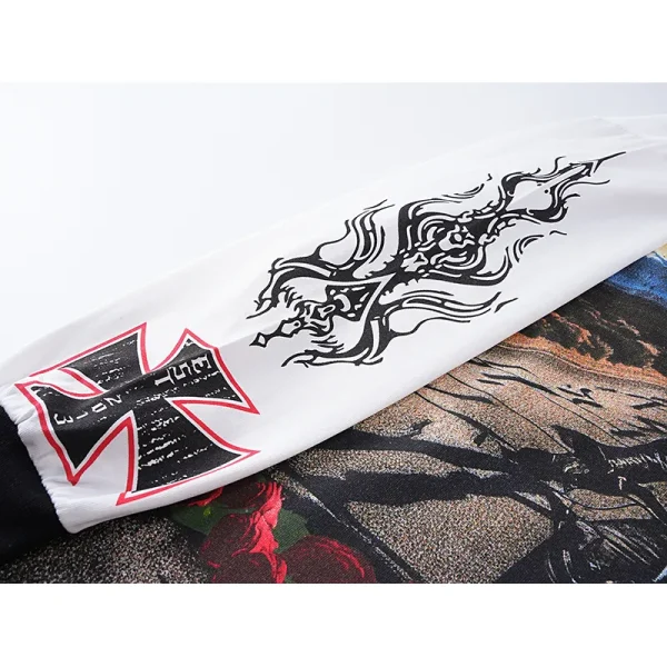 Godspeed Long Lonely Road Long Sleeve T-shirt #3100 White