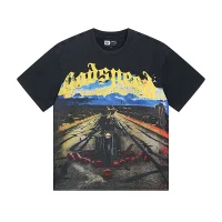 Godspeed Long Lonely Road T-shirt #1011 Black Wash Godspeed Long Lonely Road T-shirt #1011 Black Wash