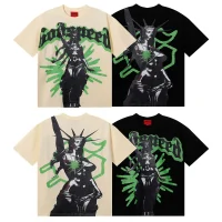 Godspeed Modern Liberty T-shirt #7067 Black/Apricot Godspeed Modern Liberty T-shirt #7067 Black/Apricot