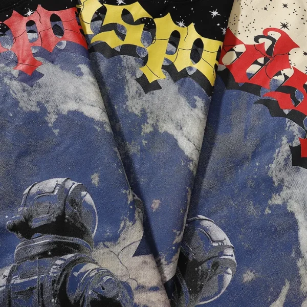 Godspeed No Looking Back T-Shirt #7072 Black Red/Apricot/Black Yellow