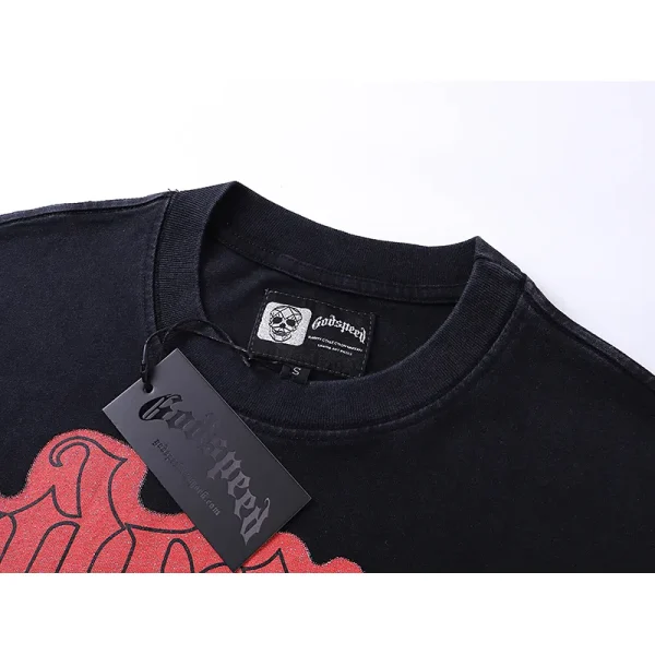 Godspeed Permanent Vacation T-Shirt #1022 Black