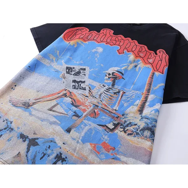 Godspeed Permanent Vacation T-Shirt #1022 Black