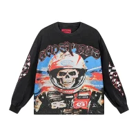 Godspeed Racer Goldie Long Sleeve T-shirt #1102 Black Wash
