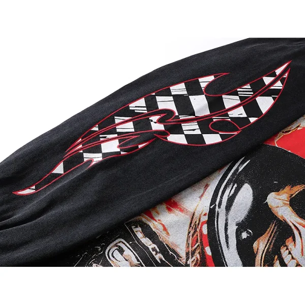 Godspeed Racer Goldie Long Sleeve T-shirt #1102 Black Wash