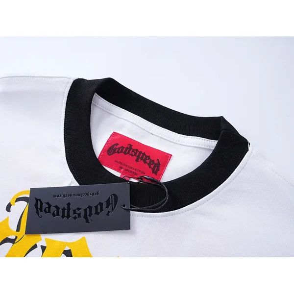 godspeed_robot_skulls_long_sleeve_t_shirt__3096_white_apricot_1CFBCE40A7A14 Godspeed Robot Skulls Long Sleeve T-shirt #3096 White/Apricot