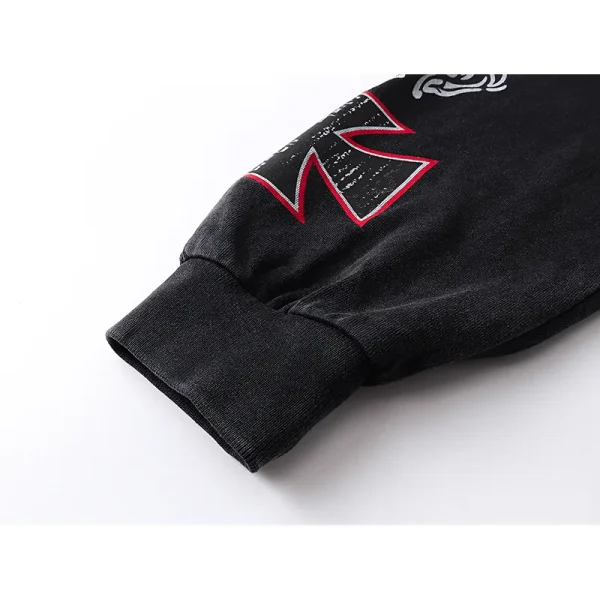 Godspeed Rocker Layered Long Sleeve T-shirt #1103 Black Wash