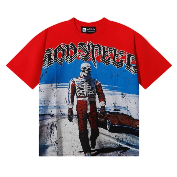 godspeed_skele_rarri_t_shirt__7069_black_white_red_1D27E76C00F11 Godspeed Skele Rarri T-shirt #7069 Black/White/Red
