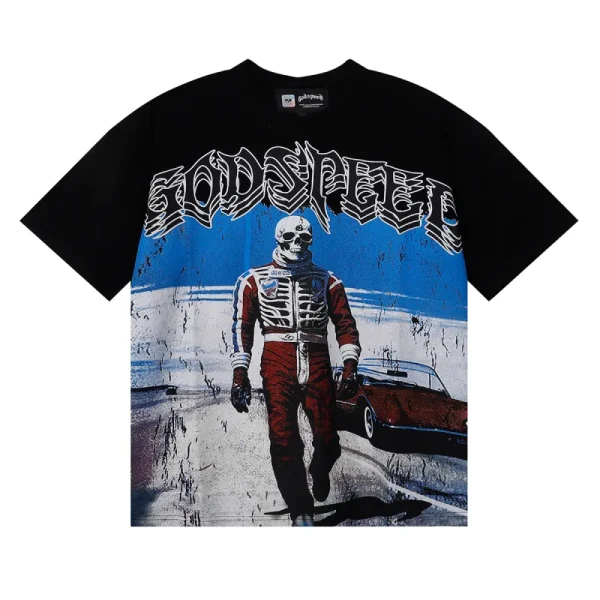 godspeed_skele_rarri_t_shirt__7069_black_white_red_1D27E783A9810 Godspeed Skele Rarri T-shirt #7069 Black/White/Red