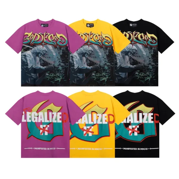 Godspeed Indoor Ice T-Shirt #7080 Purple/Yellow/Black Godspeed Indoor Ice T-Shirt #7080 Purple/Yellow/Black