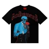 Godspeed Smell The Roses T-shirt #7070 Black/Apricot