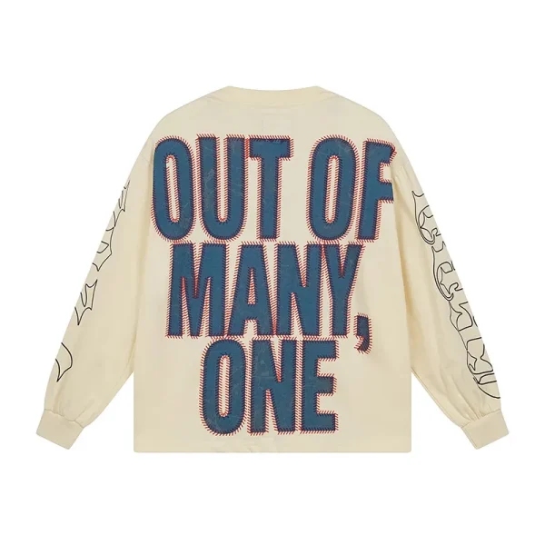 Godspeed Strike Out Long Sleeve T-shirt Bone #3158