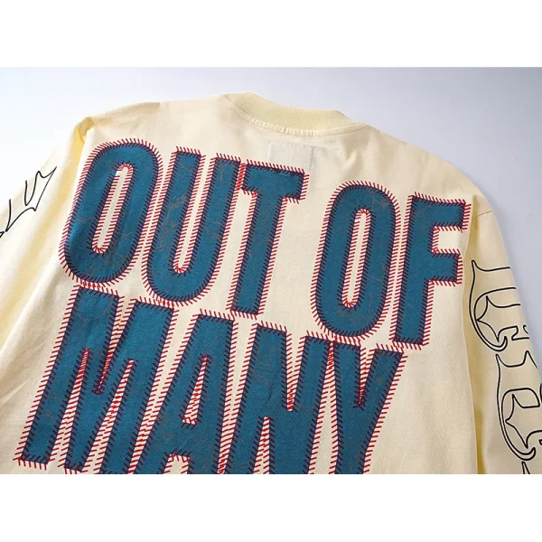 Godspeed Strike Out Long Sleeve T-shirt Bone #3158