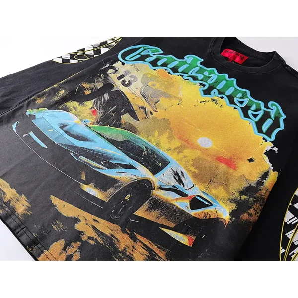 Godspeed Sunset Drift Long Sleeve T-shirt #1105 Black Wash