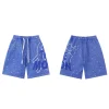 Godspeed Sweat Shorts #8675 Black/Blue