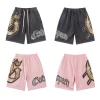 Godspeed Sweat Shorts #8678 Black/Pink