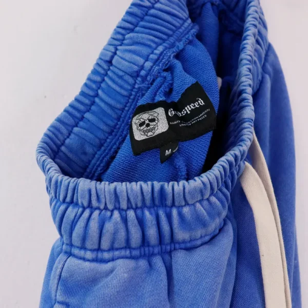 Godspeed Sweat Shorts #8679 Black/Blue