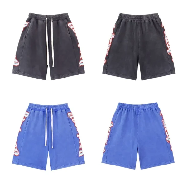 Godspeed Sweat Shorts #8770 Black/Blue