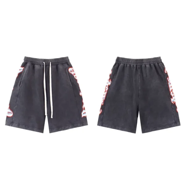 Godspeed Sweat Shorts #8770 Black/Blue