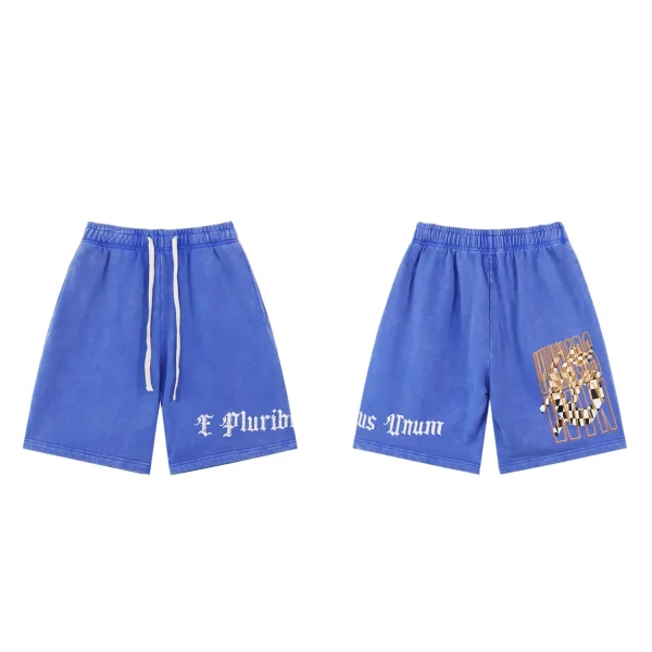 godspeed_sweat_shorts__8771_black_blue_1CFBD71785918 Godspeed Sweat Shorts #8771 Black/Blue