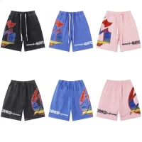 Godspeed Sweat Shorts #8775 Black/Blue/Pink Godspeed Sweat Shorts #8775 Black/Blue/Pink
