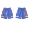 Godspeed Sweat Shorts #8775 Black/Blue/Pink