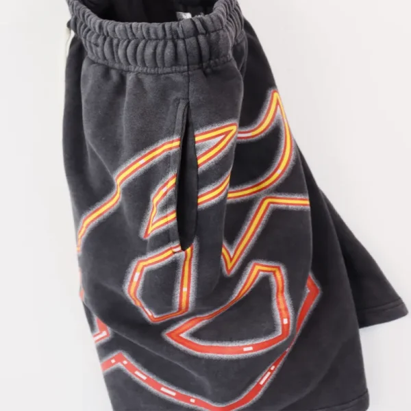 Godspeed Sweat Shorts #8776 Black/Blue