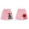 Godspeed Sweat Shorts #8781 Black/Pink