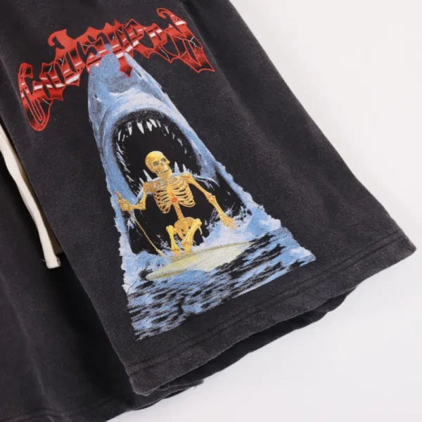 Godspeed Sweat Shorts #8781 Black/Pink