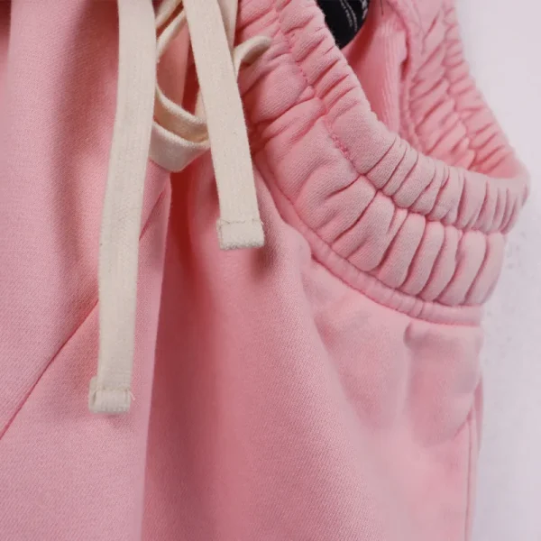 Godspeed Sweat Shorts #8781 Black/Pink