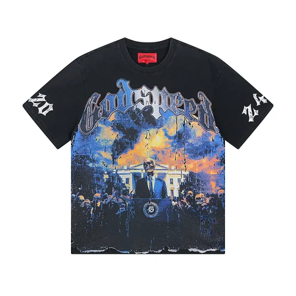 Godspeed V.O.D 2024 T-Shirt #1010 Black Wash