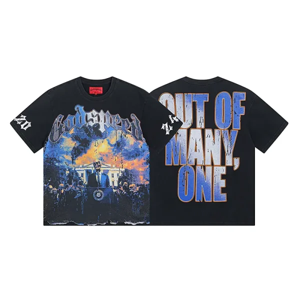 Godspeed V.O.D 2024 T-Shirt #1010 Black Wash