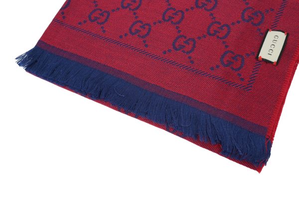 _gucci___knitted__bassel___scarf__bed_1D182A53AD816 Gucci Knitted Bassel Scarf Red