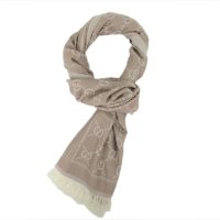 Gucci Knitted Bassel Scarf Khaki Gucci Knitted Bassel Scarf Khaki