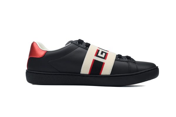 _gucci_ace_stripe_leather__black__1B4A2C0AF0217 Gucci Ace Stripe Leather 'Black'