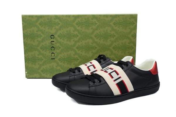 _gucci_ace_stripe_leather__black__1B4A2C0DA5F15 Gucci Ace Stripe Leather 'Black'