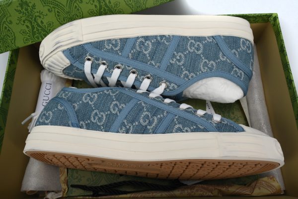 Gucci canvas shoes shell  Blue