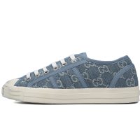 Gucci canvas shoes shell Blue Gucci canvas shoes shell Blue