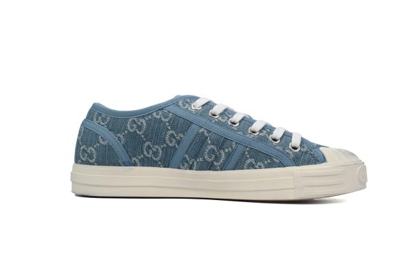 Gucci canvas shoes shell  Blue